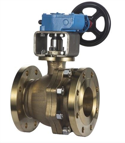 Nikkel aluminium bronseventil